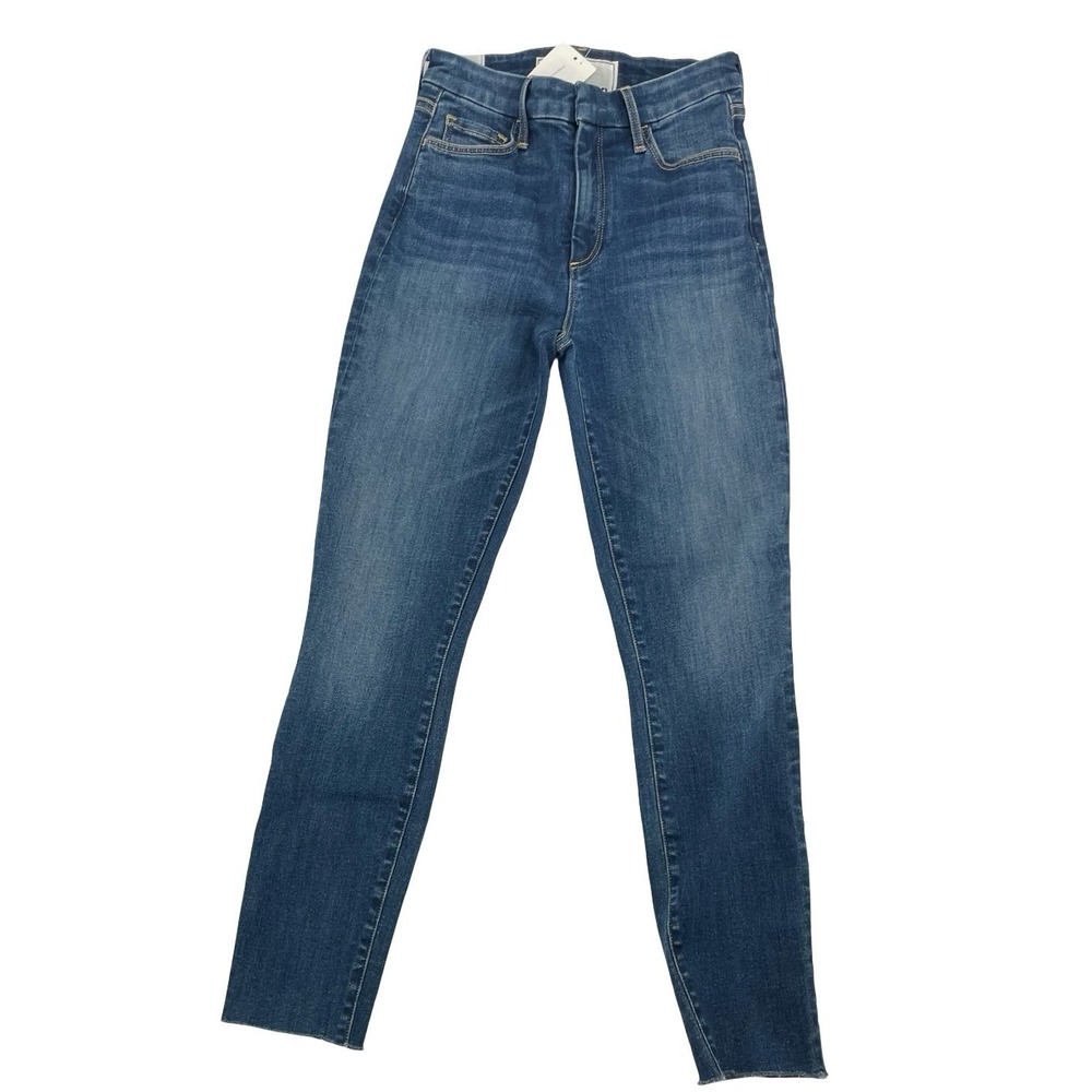 Frank & Eileen Women Jeans Sligo Skinny Blue Denim Cotton Blend Size 25